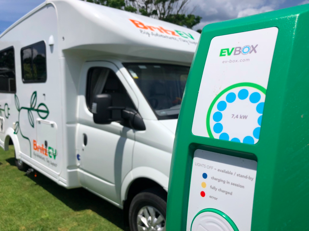 Holiday parks encourage electric vehicles with new charging stations